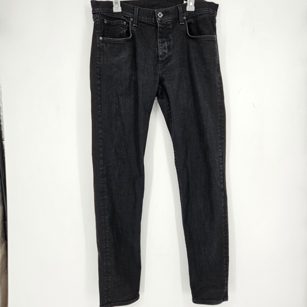 Rag & Bone Jeans Mens 38 Standard Issue Casual Preppy Black Skinny‎ Leg